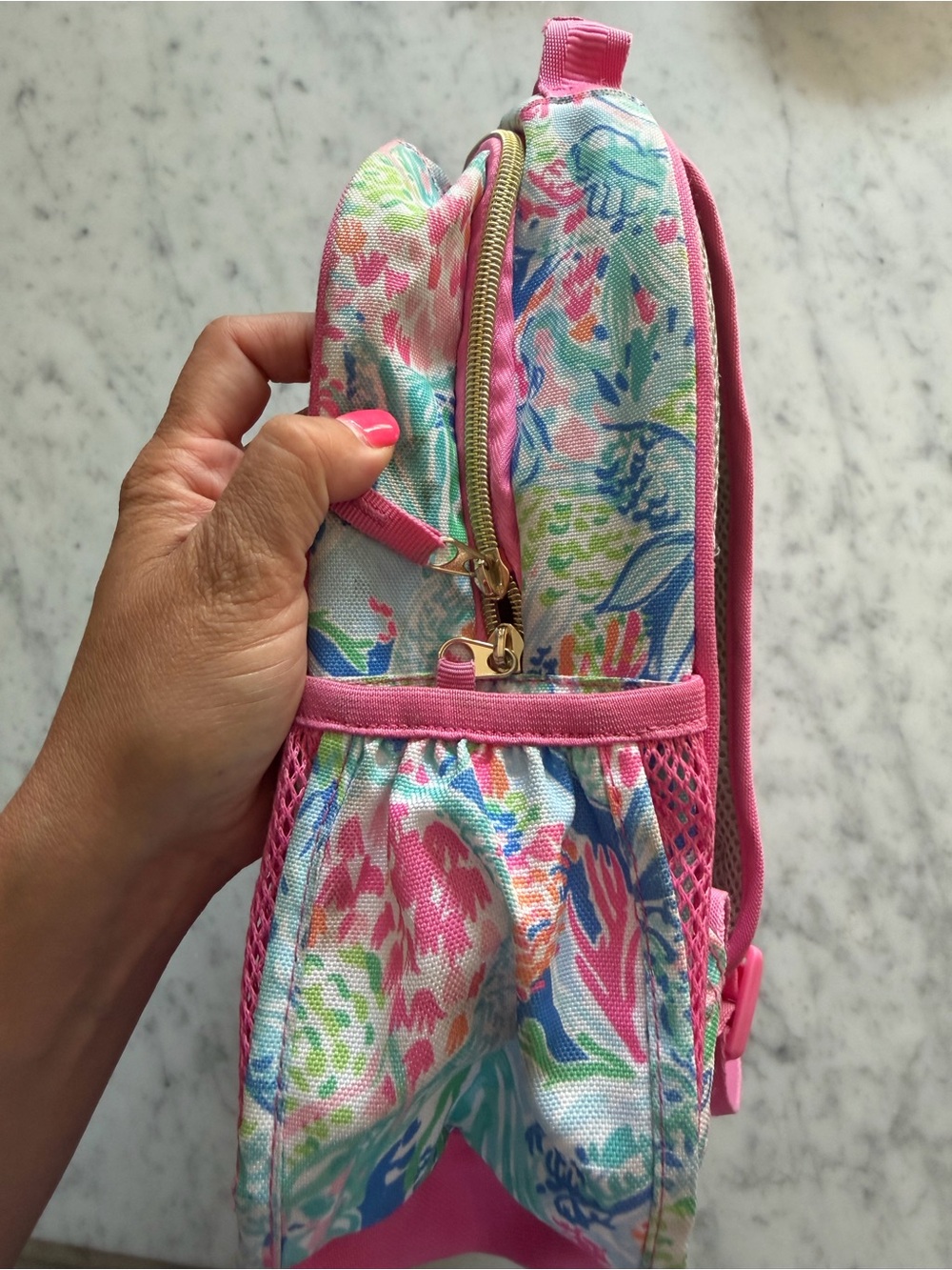 Pottery Barn Kids Lilly Pulitzer Backpack Mini Size - Picture 6 of 11
